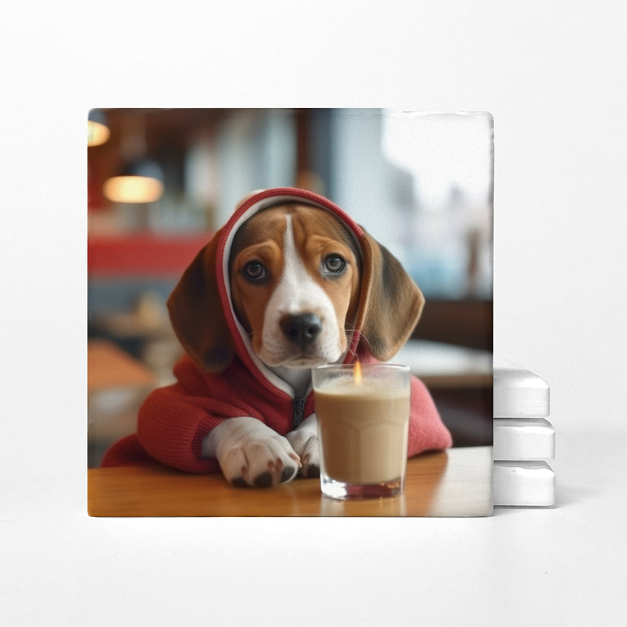 Cozy Canines With Coffee